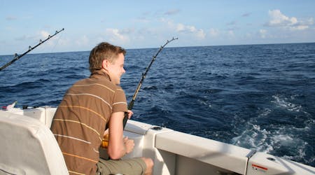 Viaje de pesca en alta mar de 8 horas desde la bahía de Tampa